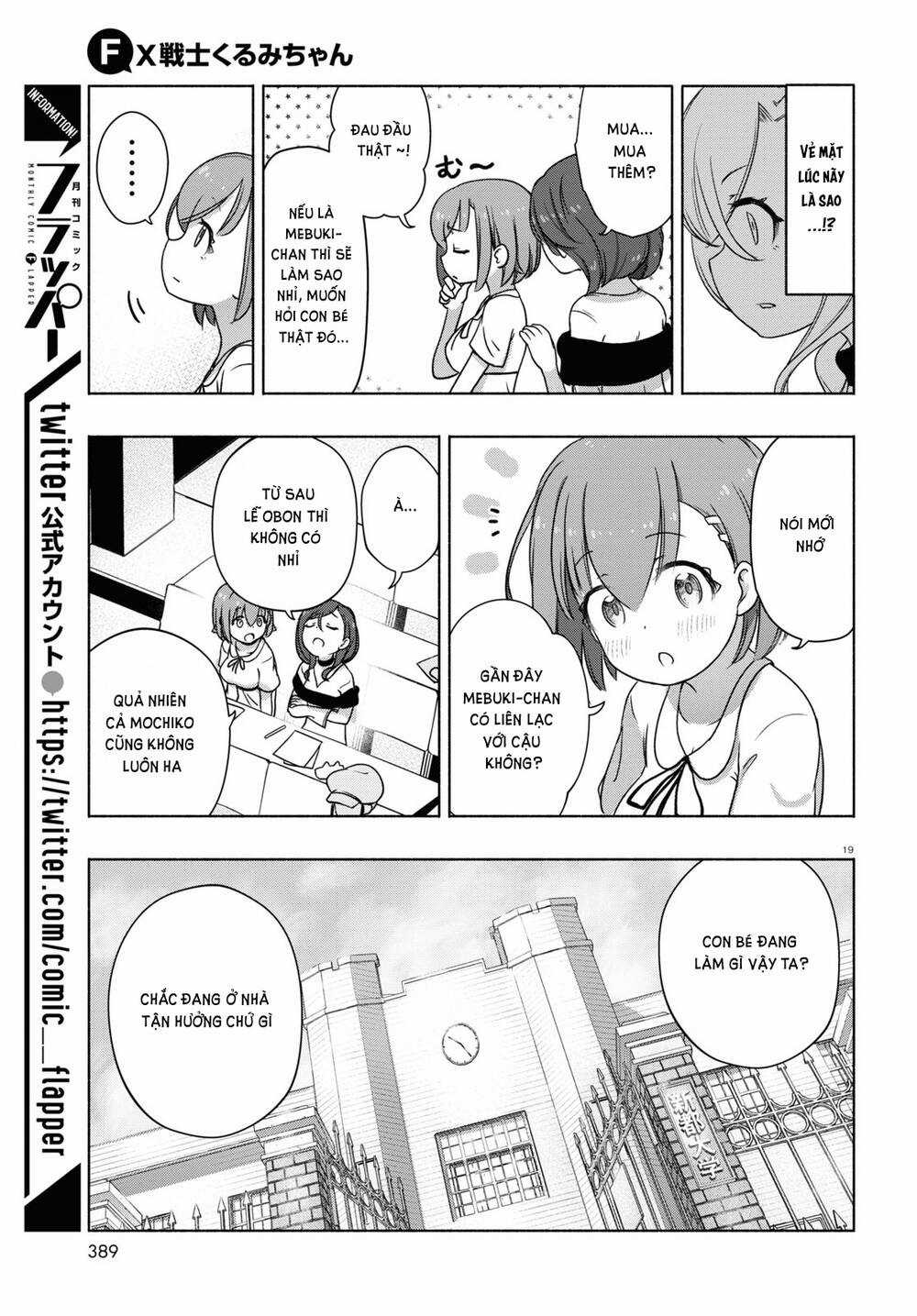 Fx Chiến Thần Kurumi Chan Chapter 12 trang 20