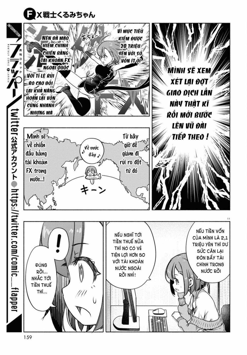 Fx Chiến Thần Kurumi Chan Chapter 6 trang 14