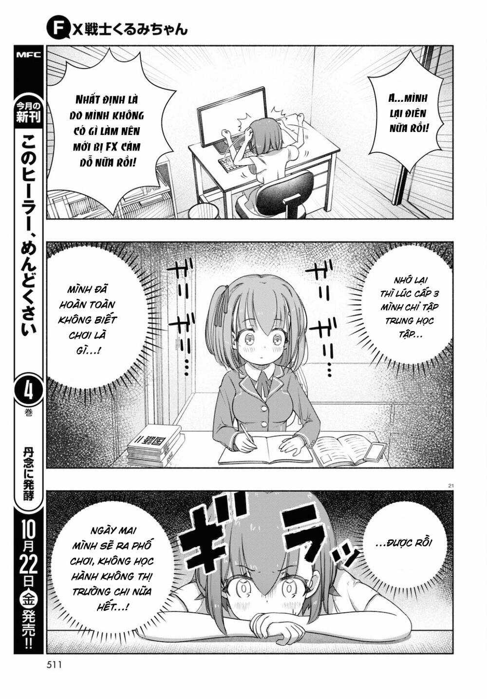 Fx Chiến Thần Kurumi Chan Chapter 8 trang 22