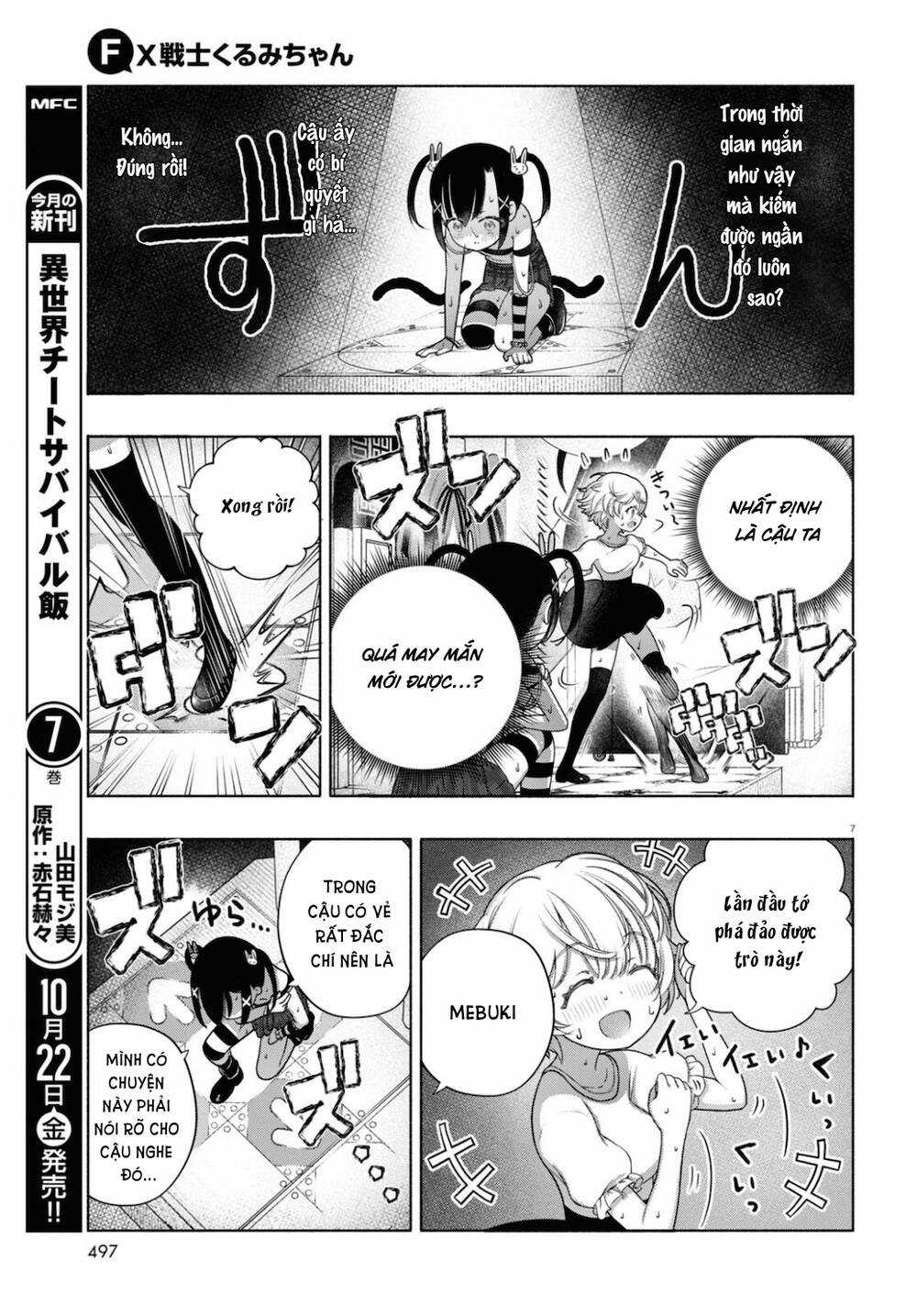 Fx Chiến Thần Kurumi Chan Chapter 8 trang 8