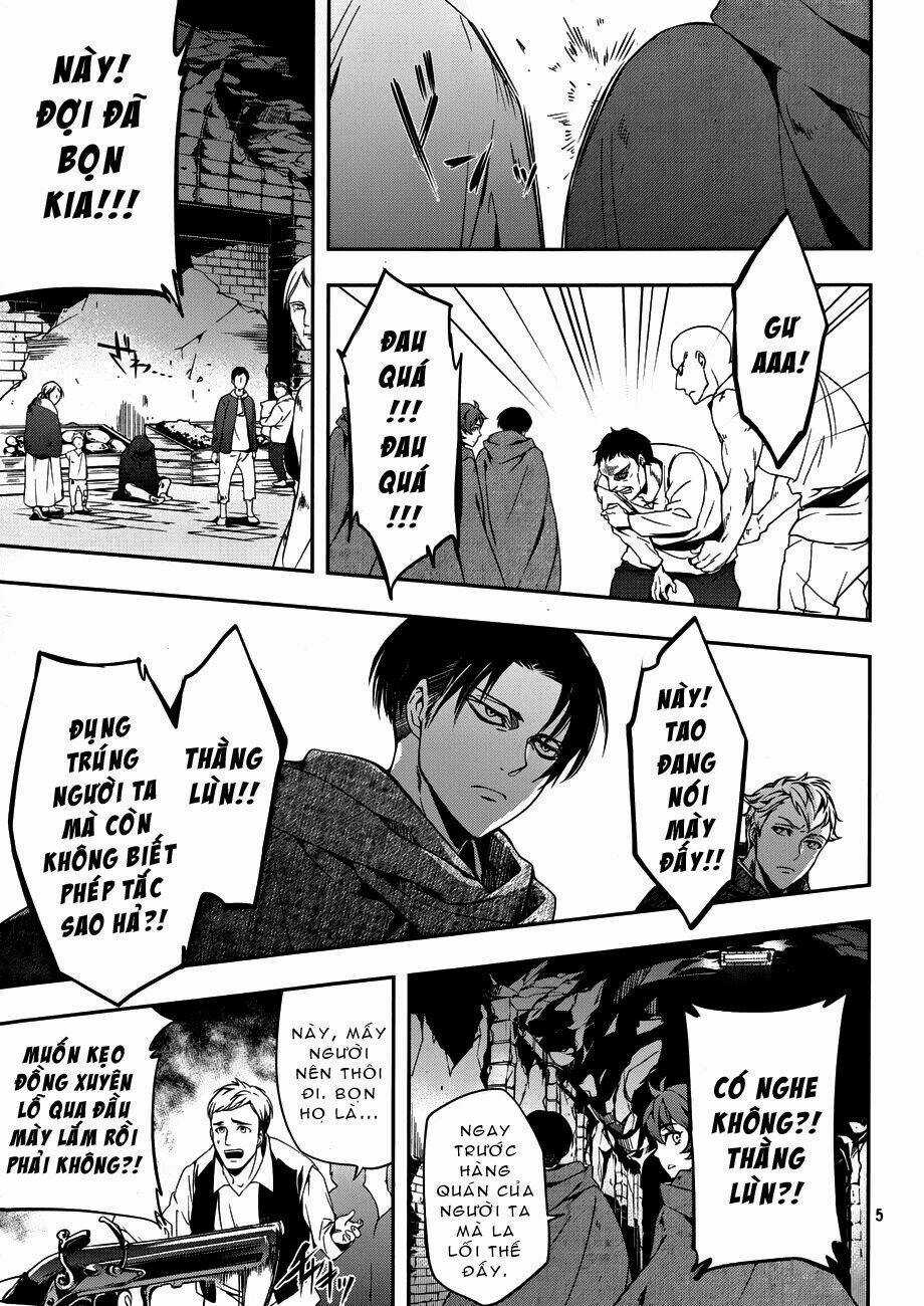 Gã Côn Đồ Thế Giới Ngầm Và Đội Trưởng Quân Trinh Sát Chapter 0 trang 4