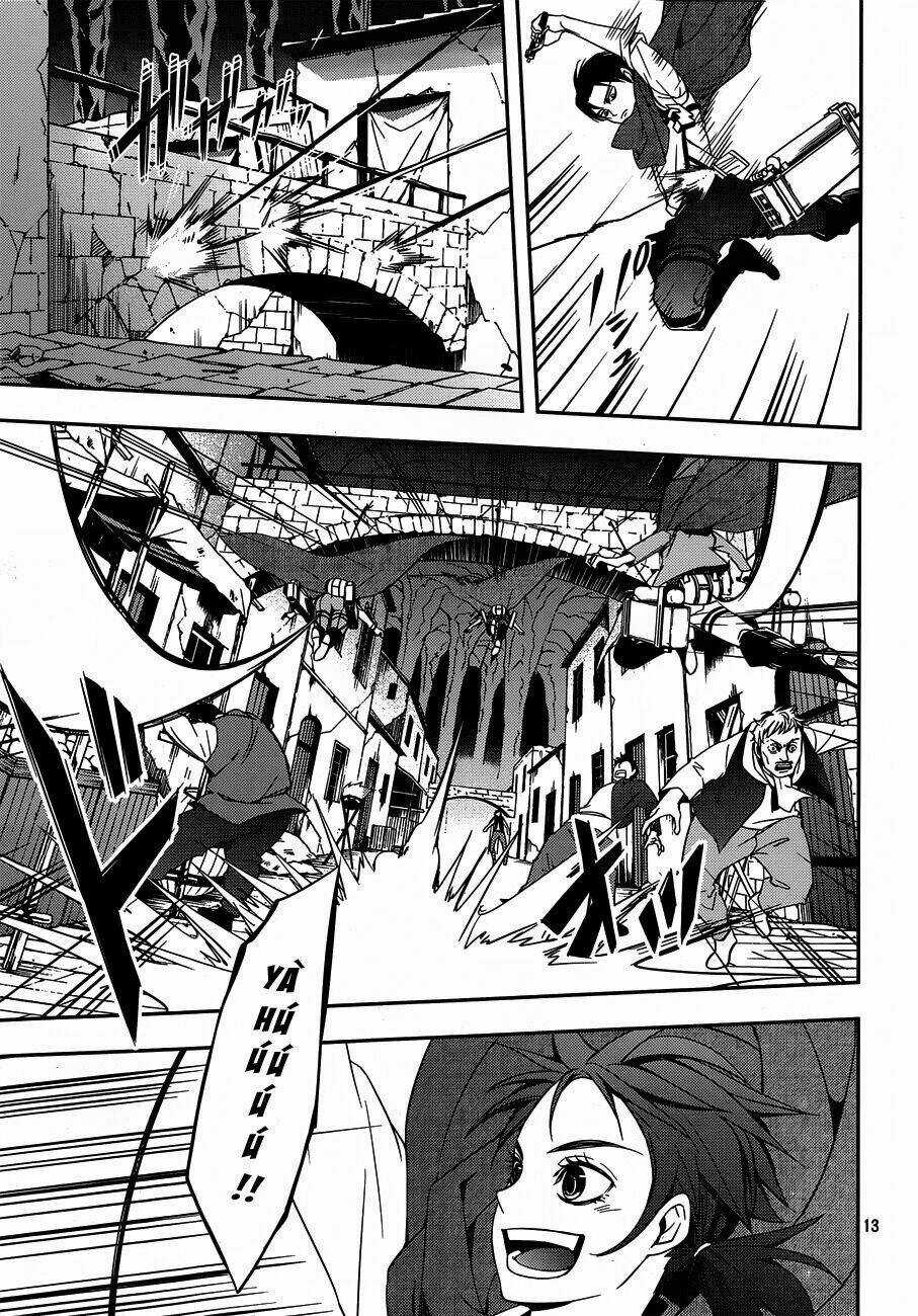 Gã Côn Đồ Thế Giới Ngầm Và Đội Trưởng Quân Trinh Sát Chapter 1 trang 11