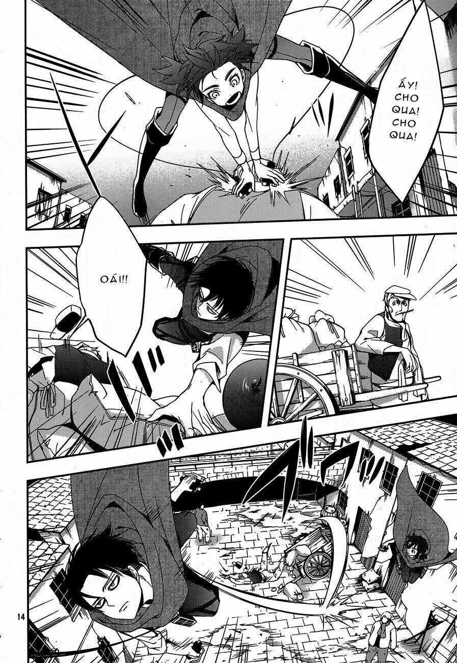 Gã Côn Đồ Thế Giới Ngầm Và Đội Trưởng Quân Trinh Sát Chapter 1 trang 12