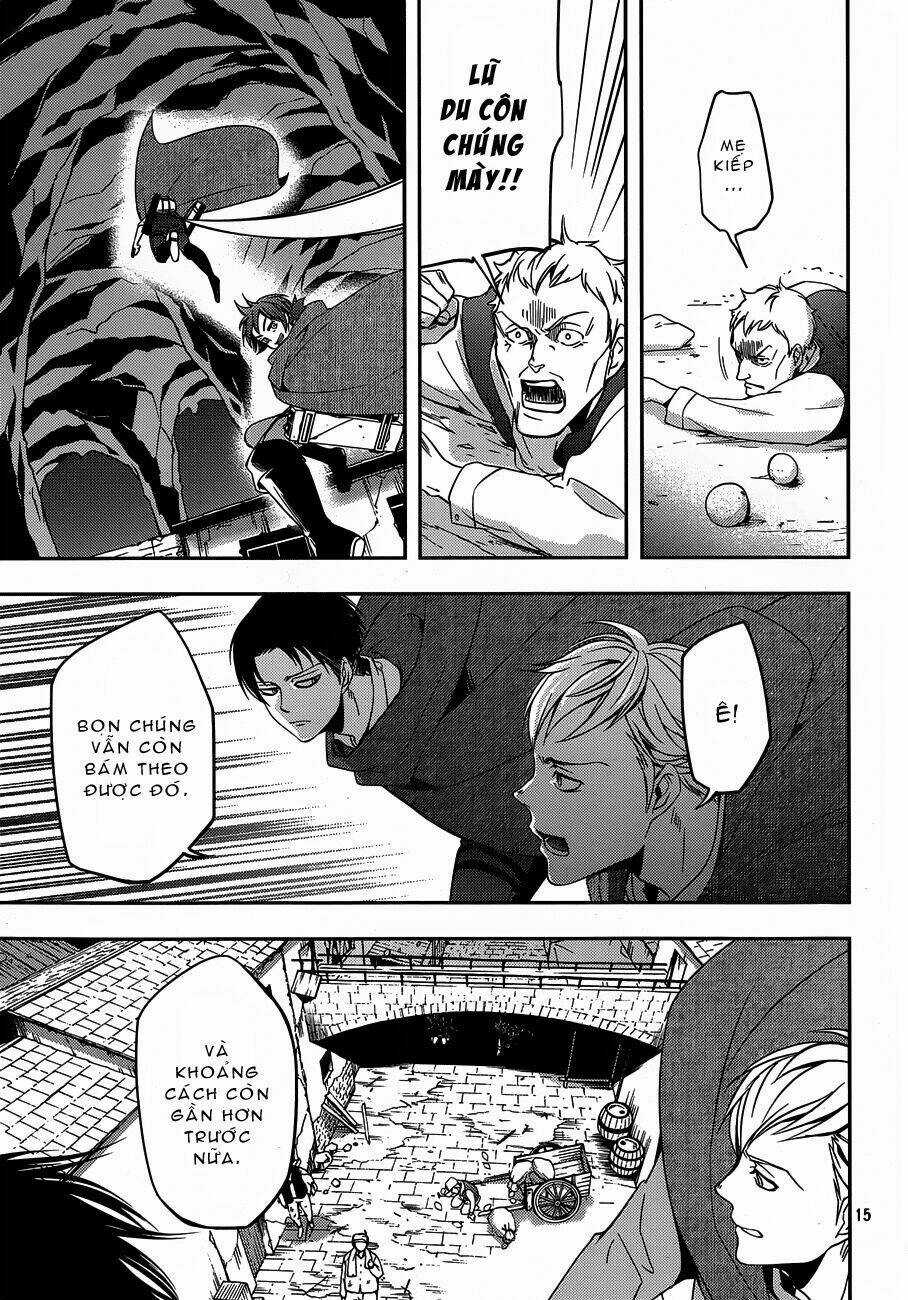 Gã Côn Đồ Thế Giới Ngầm Và Đội Trưởng Quân Trinh Sát Chapter 1 trang 13