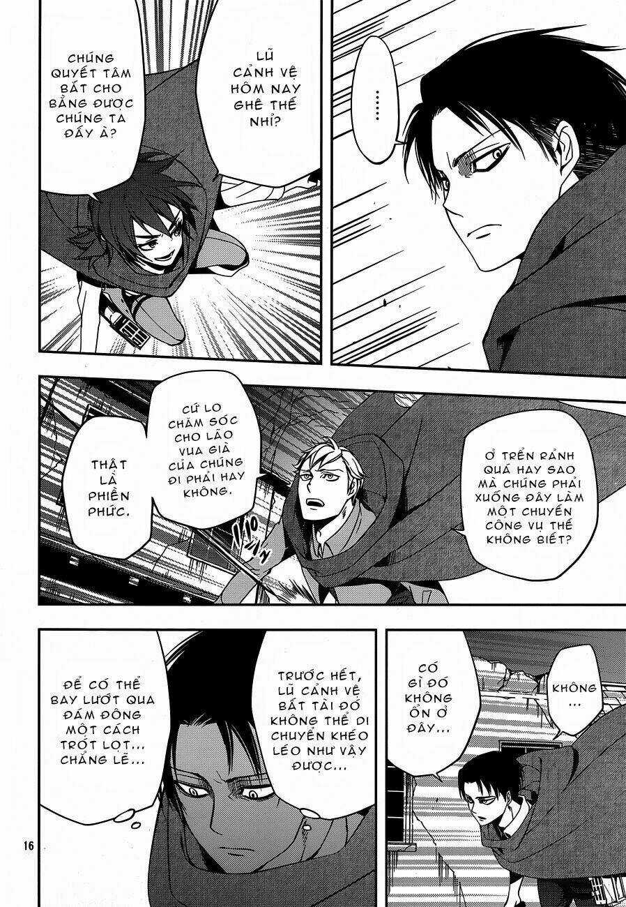 Gã Côn Đồ Thế Giới Ngầm Và Đội Trưởng Quân Trinh Sát Chapter 1 trang 14