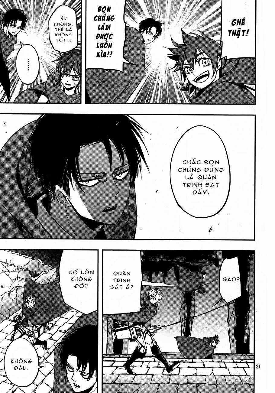 Gã Côn Đồ Thế Giới Ngầm Và Đội Trưởng Quân Trinh Sát Chapter 1 trang 19