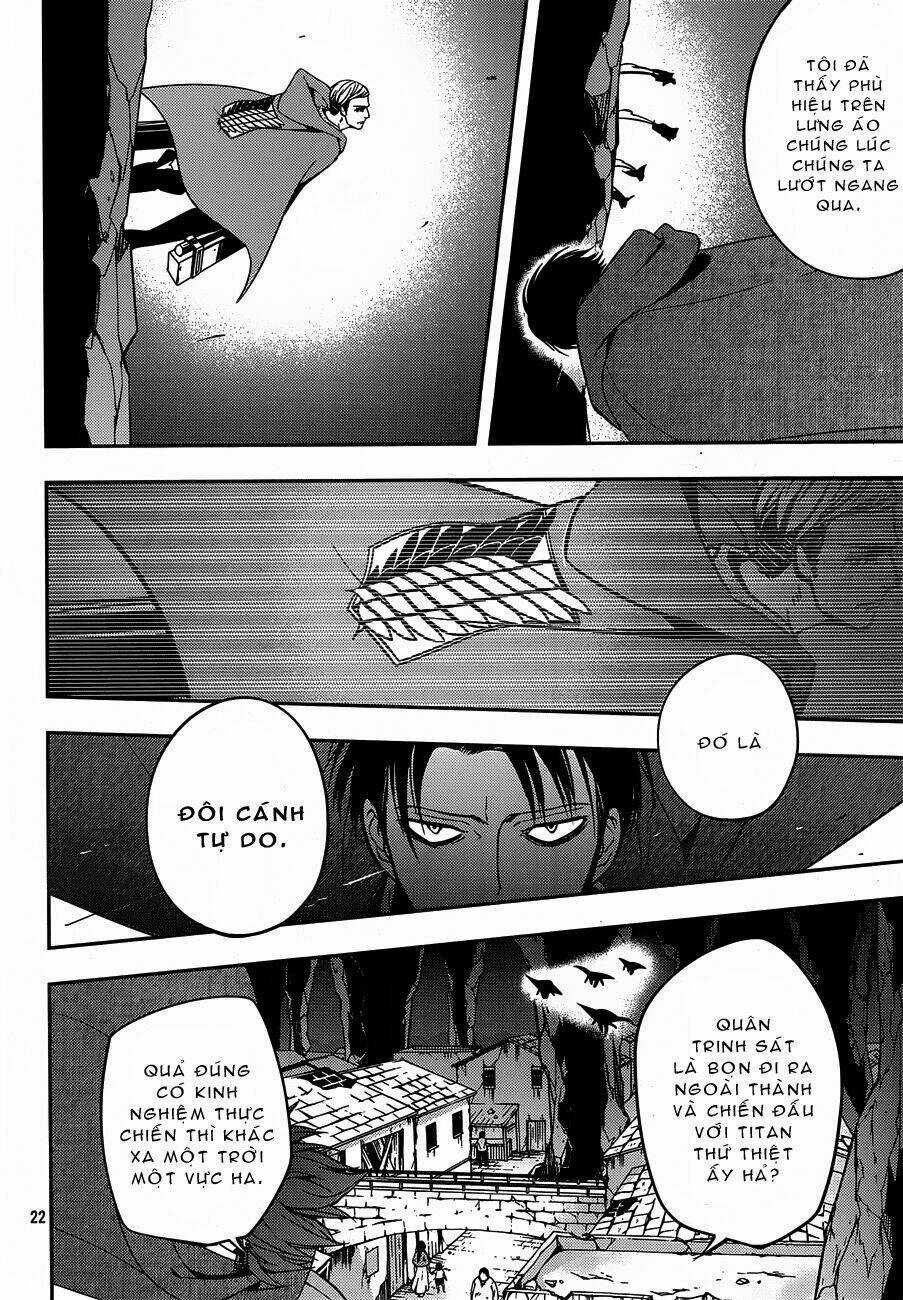 Gã Côn Đồ Thế Giới Ngầm Và Đội Trưởng Quân Trinh Sát Chapter 1 trang 20