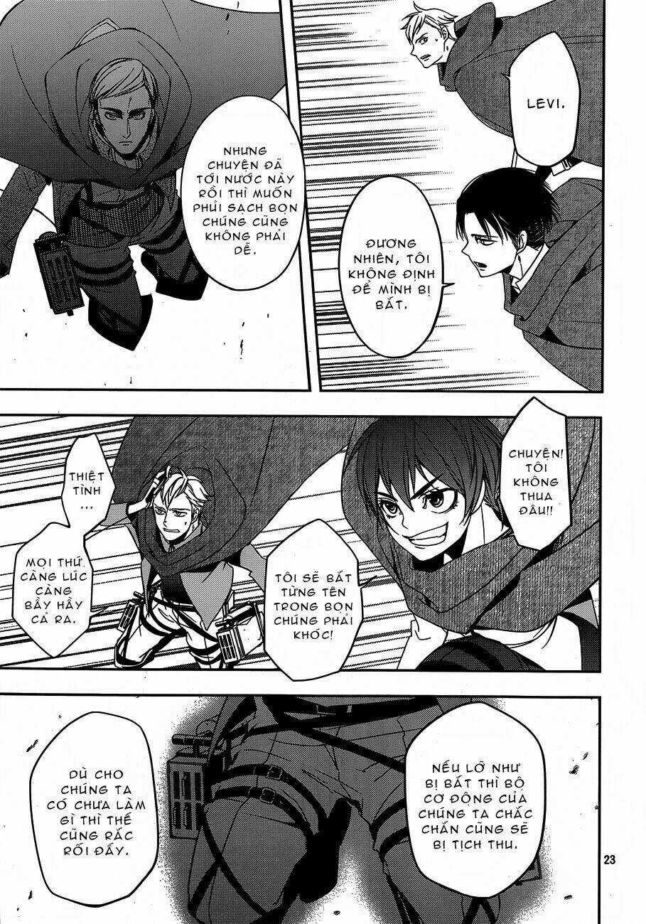 Gã Côn Đồ Thế Giới Ngầm Và Đội Trưởng Quân Trinh Sát Chapter 1 trang 21