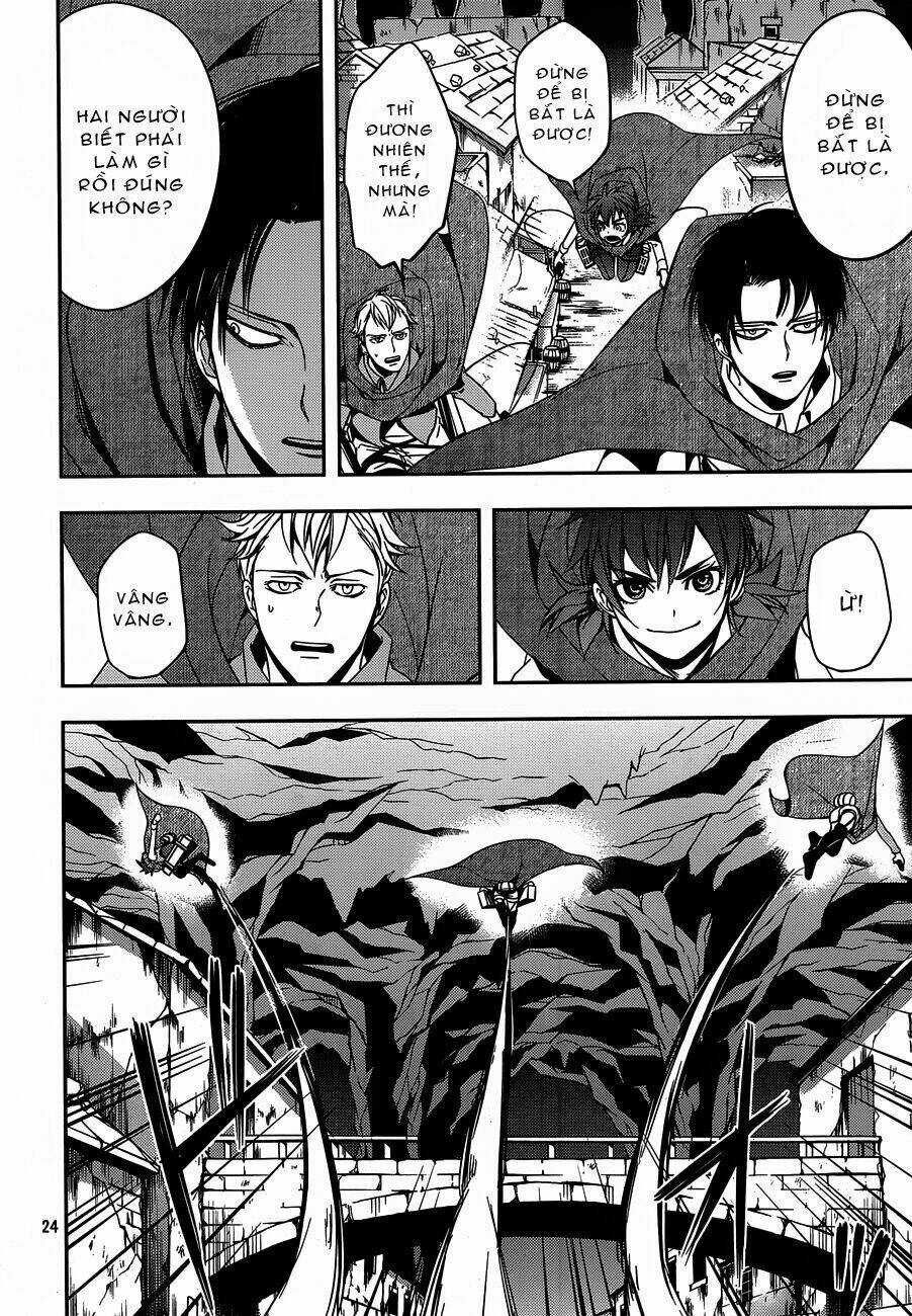 Gã Côn Đồ Thế Giới Ngầm Và Đội Trưởng Quân Trinh Sát Chapter 1 trang 22