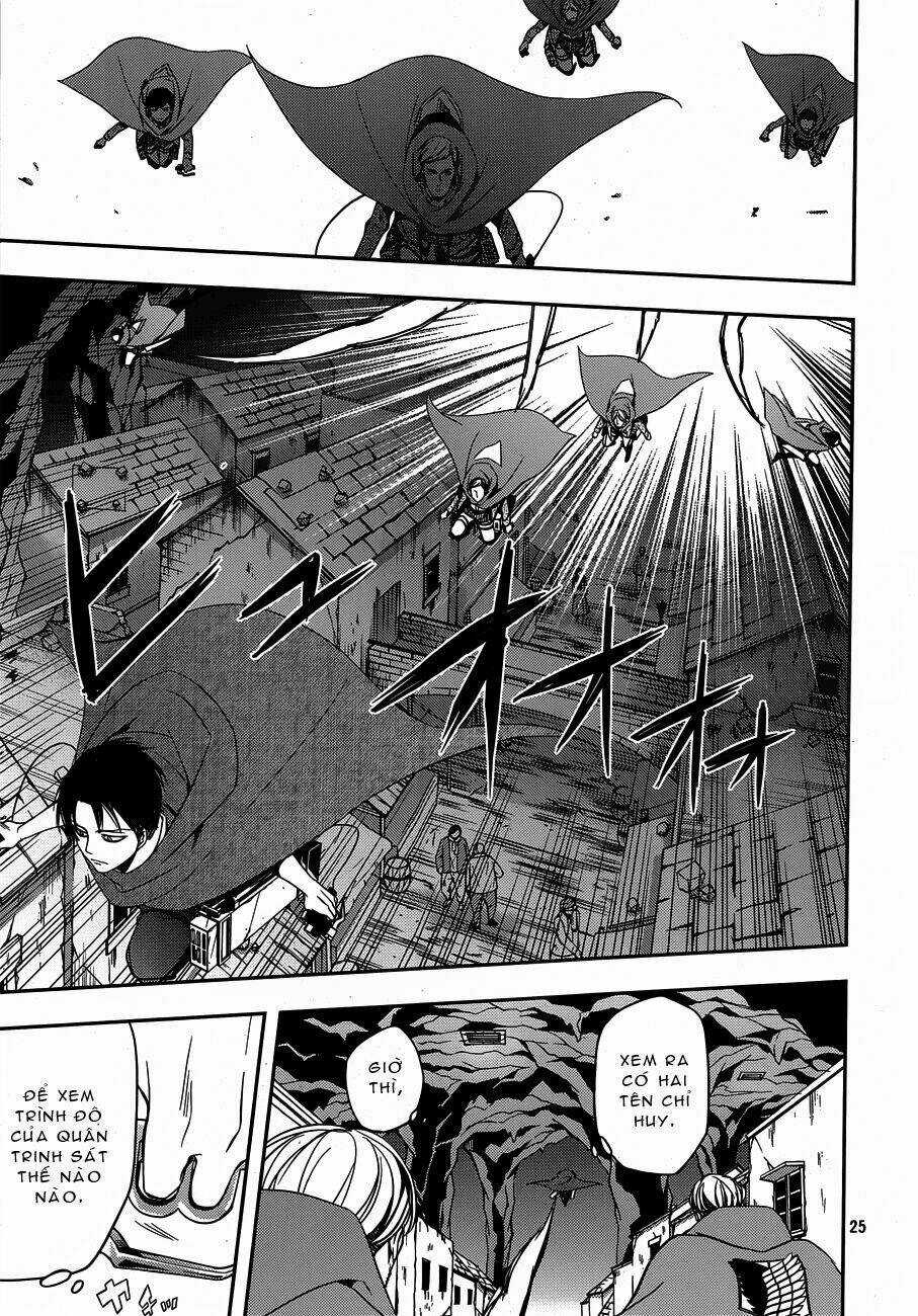 Gã Côn Đồ Thế Giới Ngầm Và Đội Trưởng Quân Trinh Sát Chapter 1 trang 23