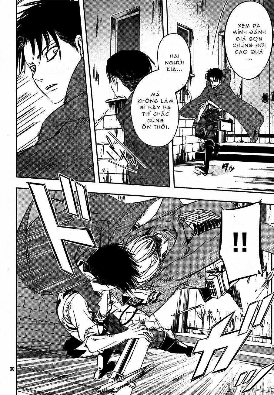 Gã Côn Đồ Thế Giới Ngầm Và Đội Trưởng Quân Trinh Sát Chapter 1 trang 28