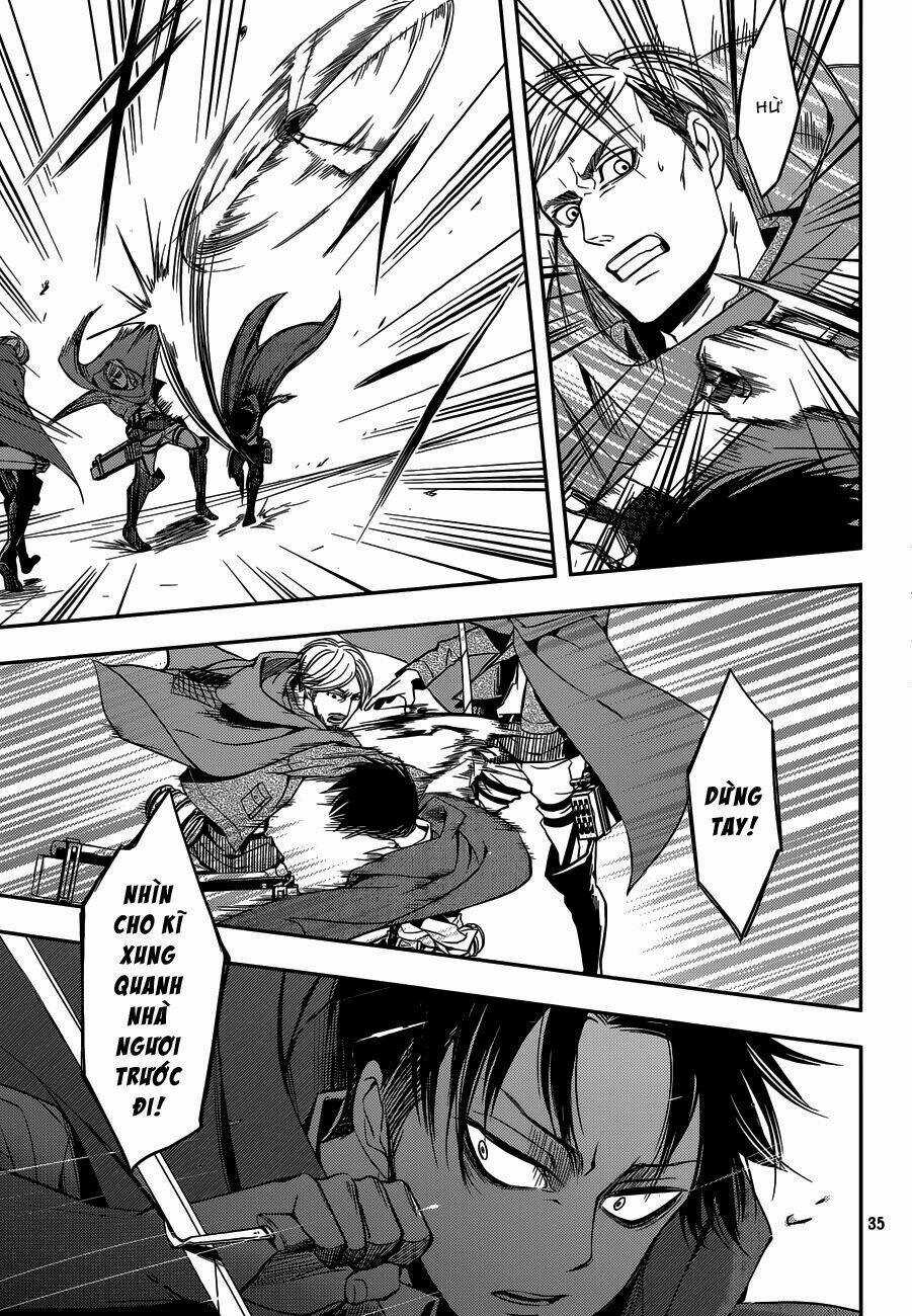 Gã Côn Đồ Thế Giới Ngầm Và Đội Trưởng Quân Trinh Sát Chapter 1 trang 33