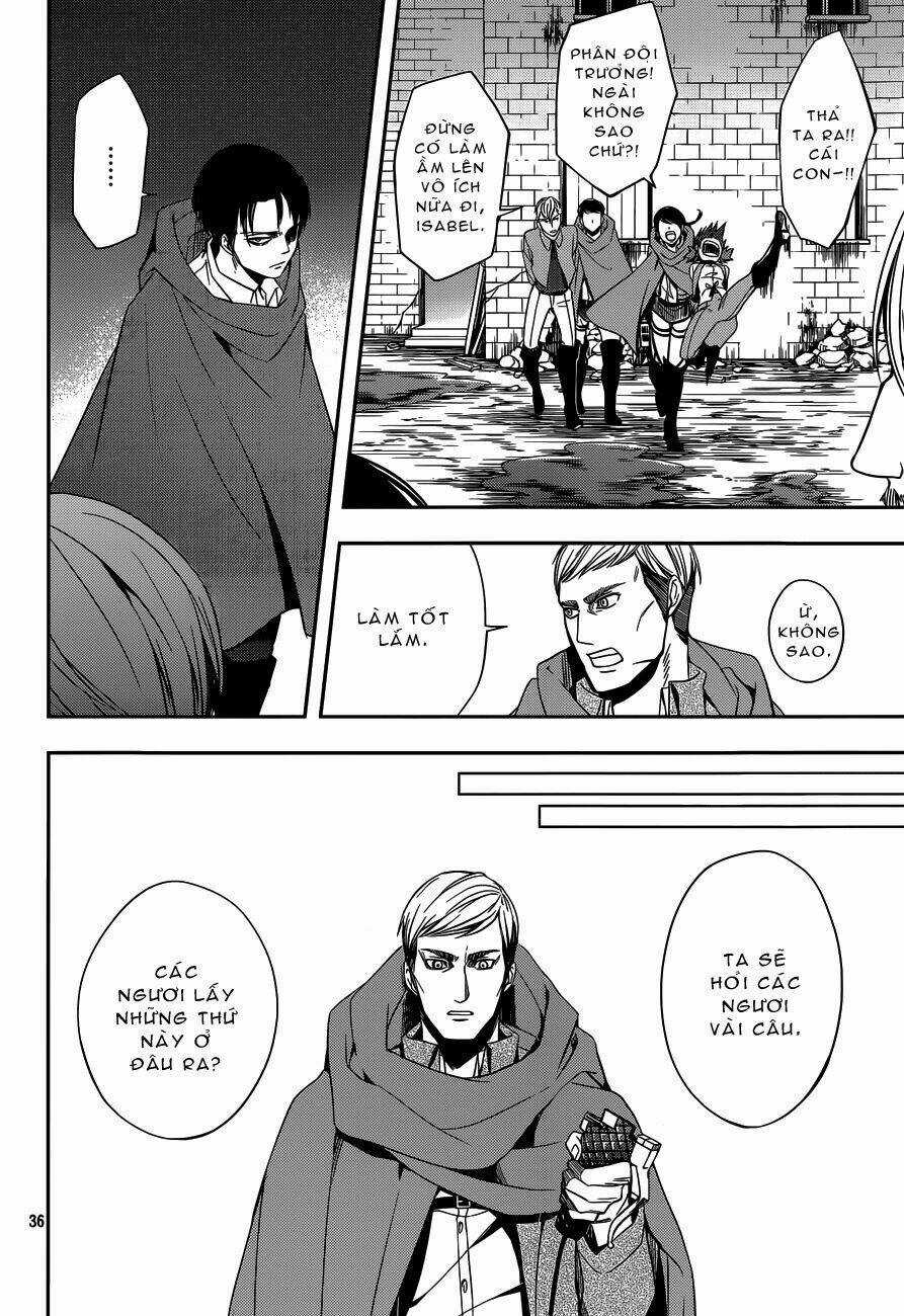 Gã Côn Đồ Thế Giới Ngầm Và Đội Trưởng Quân Trinh Sát Chapter 1 trang 34