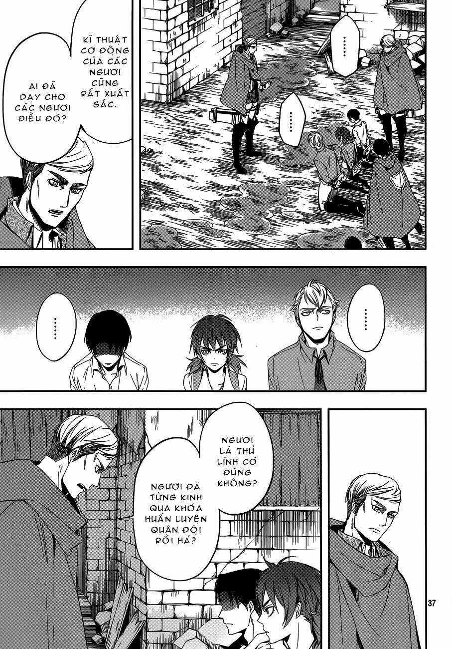 Gã Côn Đồ Thế Giới Ngầm Và Đội Trưởng Quân Trinh Sát Chapter 1 trang 35