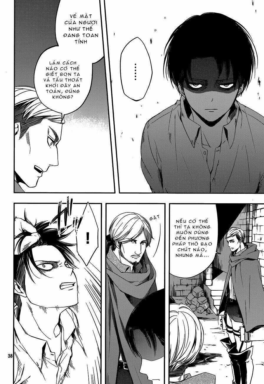 Gã Côn Đồ Thế Giới Ngầm Và Đội Trưởng Quân Trinh Sát Chapter 1 trang 36