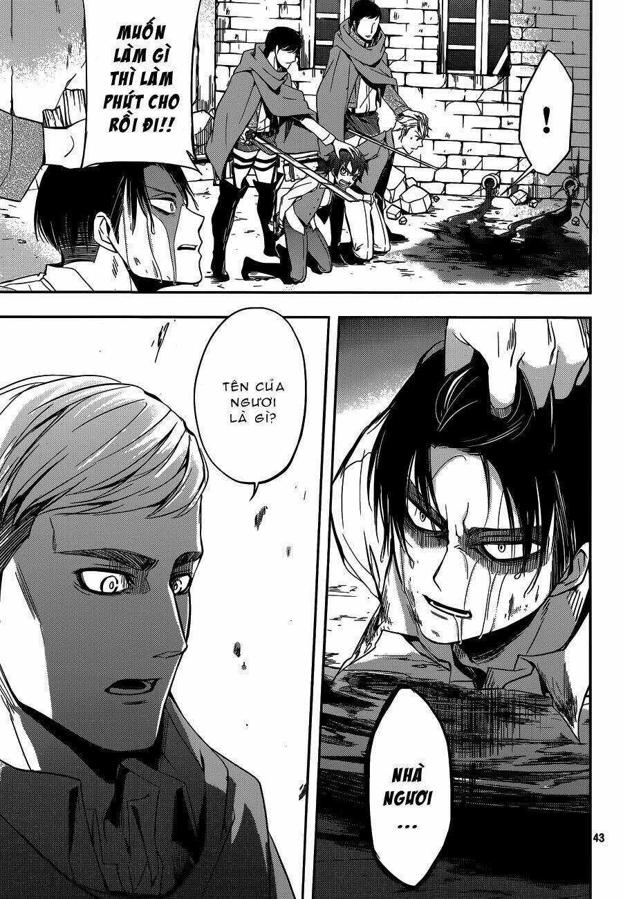 Gã Côn Đồ Thế Giới Ngầm Và Đội Trưởng Quân Trinh Sát Chapter 1 trang 41