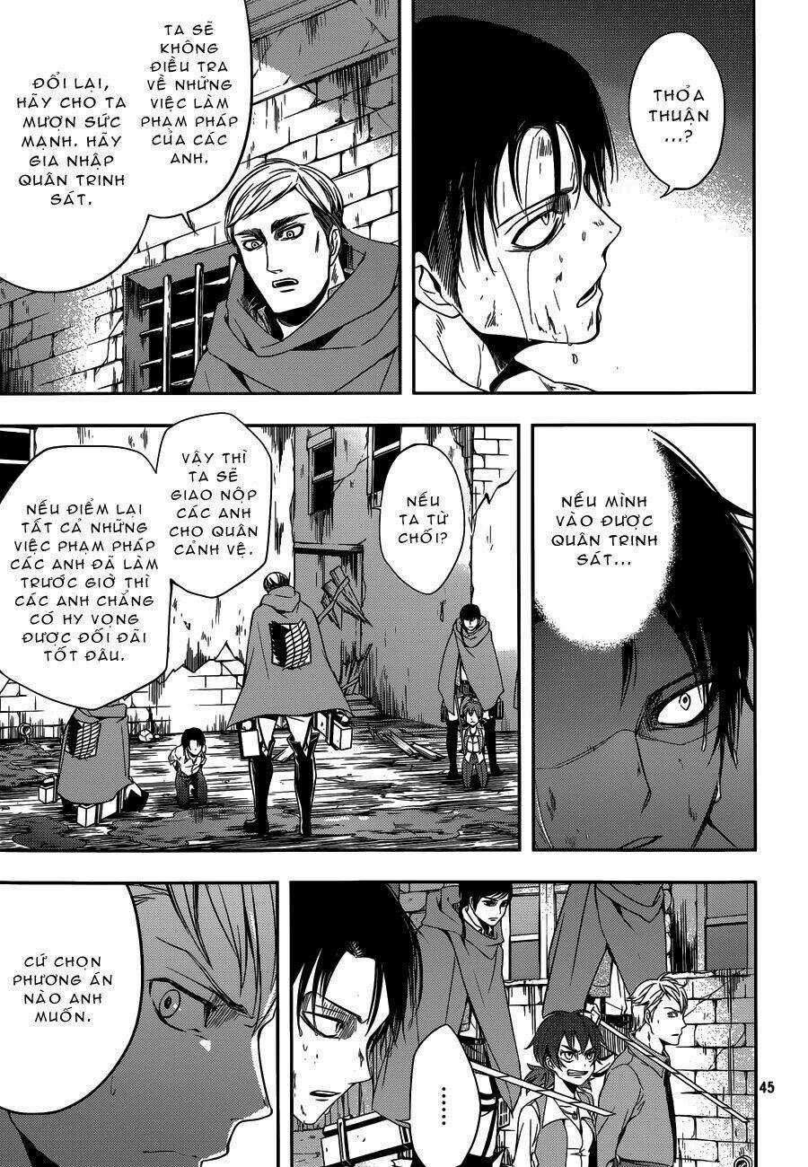 Gã Côn Đồ Thế Giới Ngầm Và Đội Trưởng Quân Trinh Sát Chapter 1 trang 43