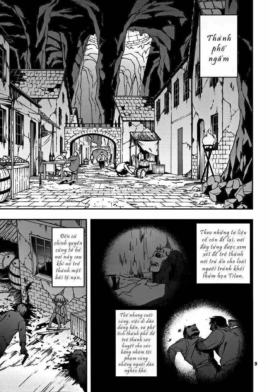 Gã Côn Đồ Thế Giới Ngầm Và Đội Trưởng Quân Trinh Sát Chapter 1 trang 7