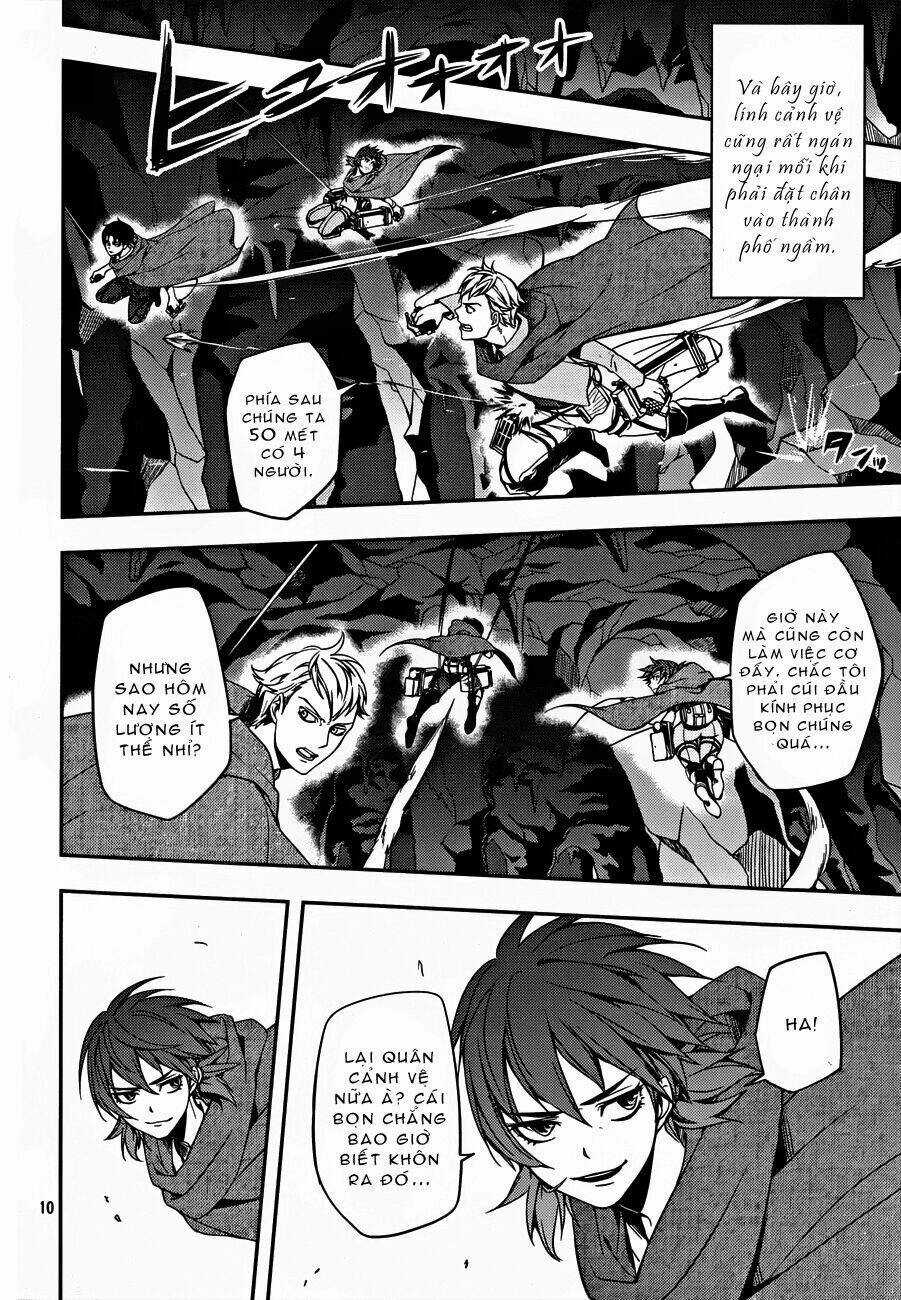 Gã Côn Đồ Thế Giới Ngầm Và Đội Trưởng Quân Trinh Sát Chapter 1 trang 8