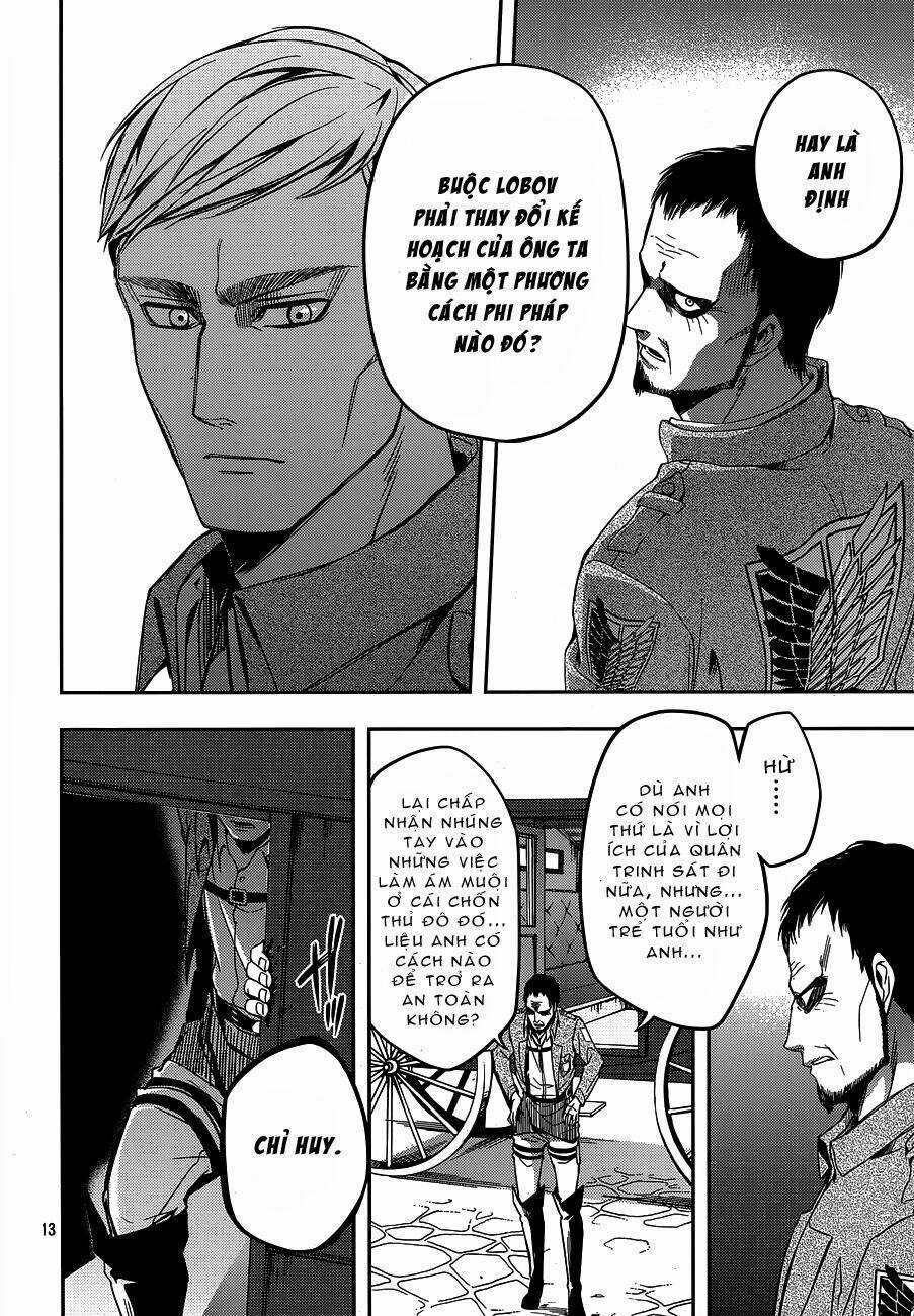 Gã Côn Đồ Thế Giới Ngầm Và Đội Trưởng Quân Trinh Sát Chapter 2 trang 13