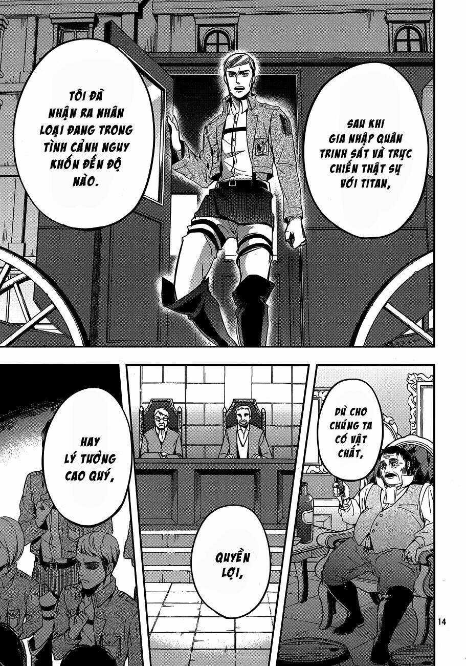 Gã Côn Đồ Thế Giới Ngầm Và Đội Trưởng Quân Trinh Sát Chapter 2 trang 14