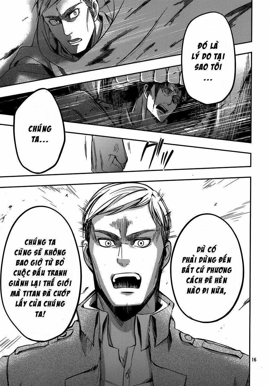 Gã Côn Đồ Thế Giới Ngầm Và Đội Trưởng Quân Trinh Sát Chapter 2 trang 16