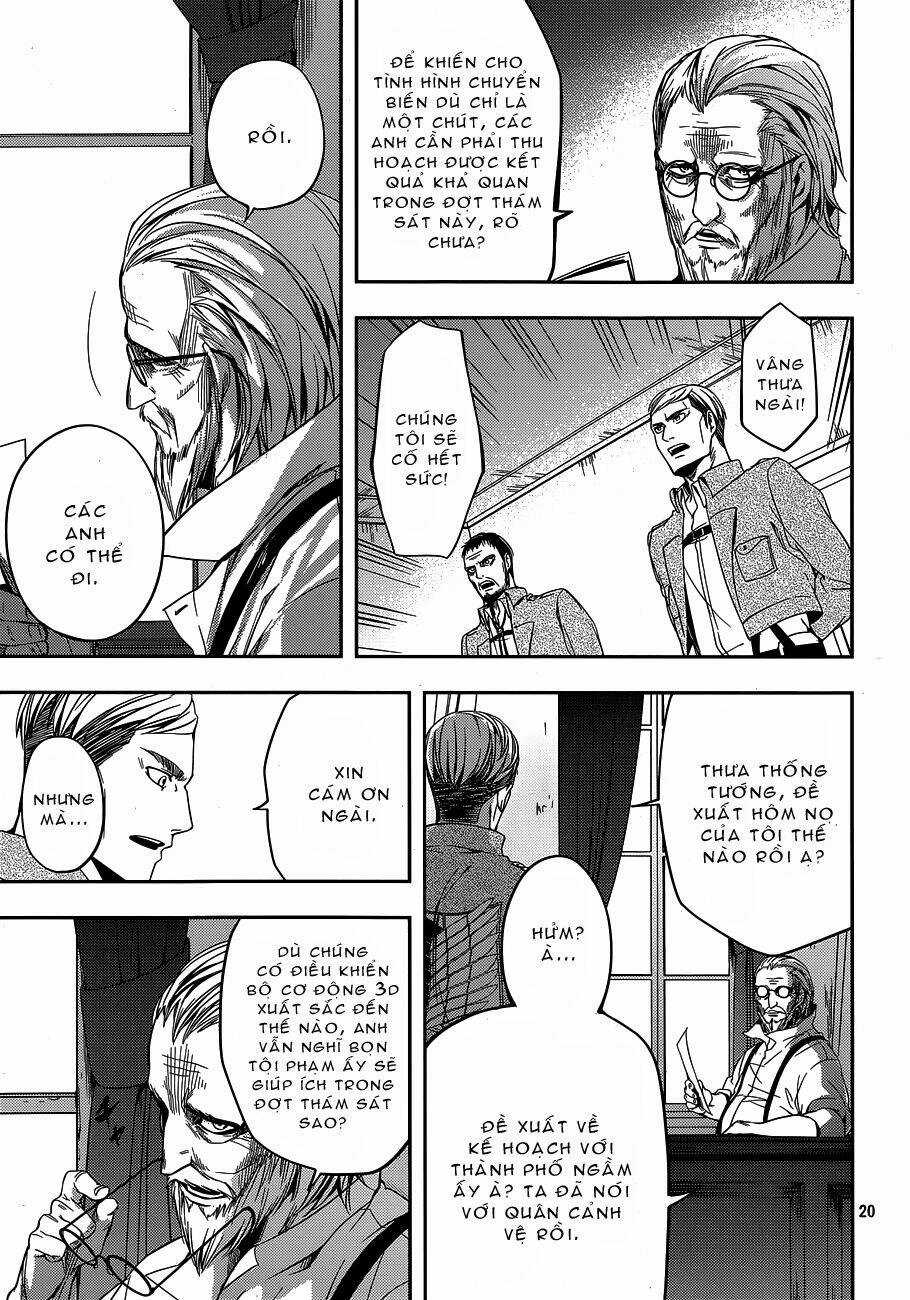 Gã Côn Đồ Thế Giới Ngầm Và Đội Trưởng Quân Trinh Sát Chapter 2 trang 20