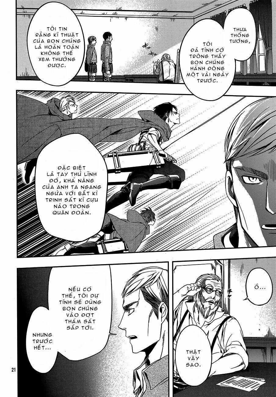 Gã Côn Đồ Thế Giới Ngầm Và Đội Trưởng Quân Trinh Sát Chapter 2 trang 21