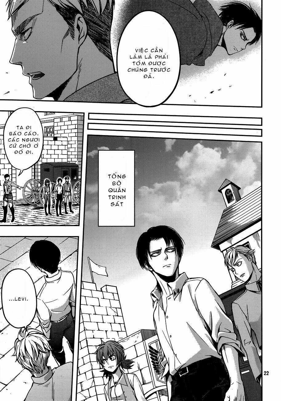 Gã Côn Đồ Thế Giới Ngầm Và Đội Trưởng Quân Trinh Sát Chapter 2 trang 22