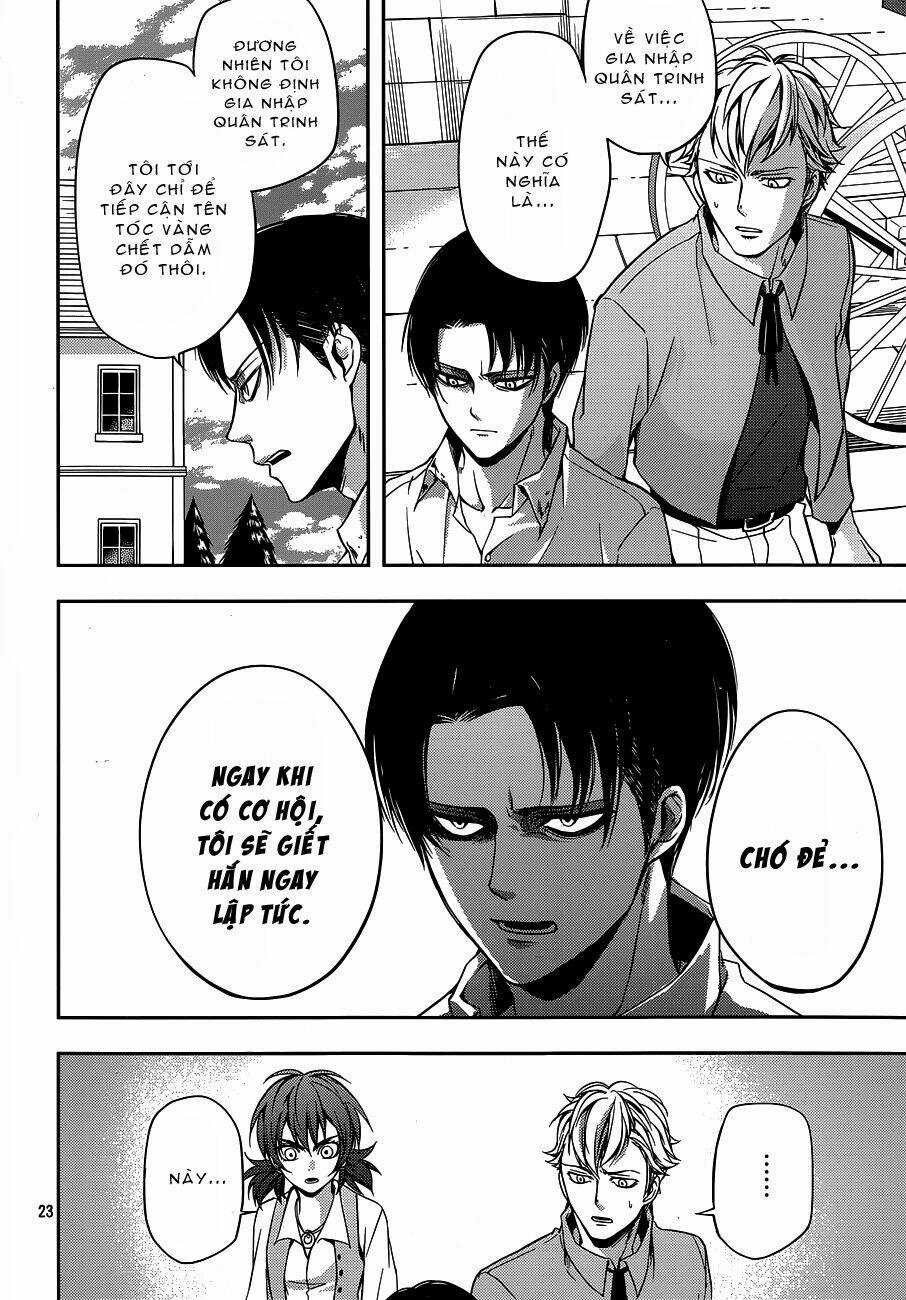 Gã Côn Đồ Thế Giới Ngầm Và Đội Trưởng Quân Trinh Sát Chapter 2 trang 23