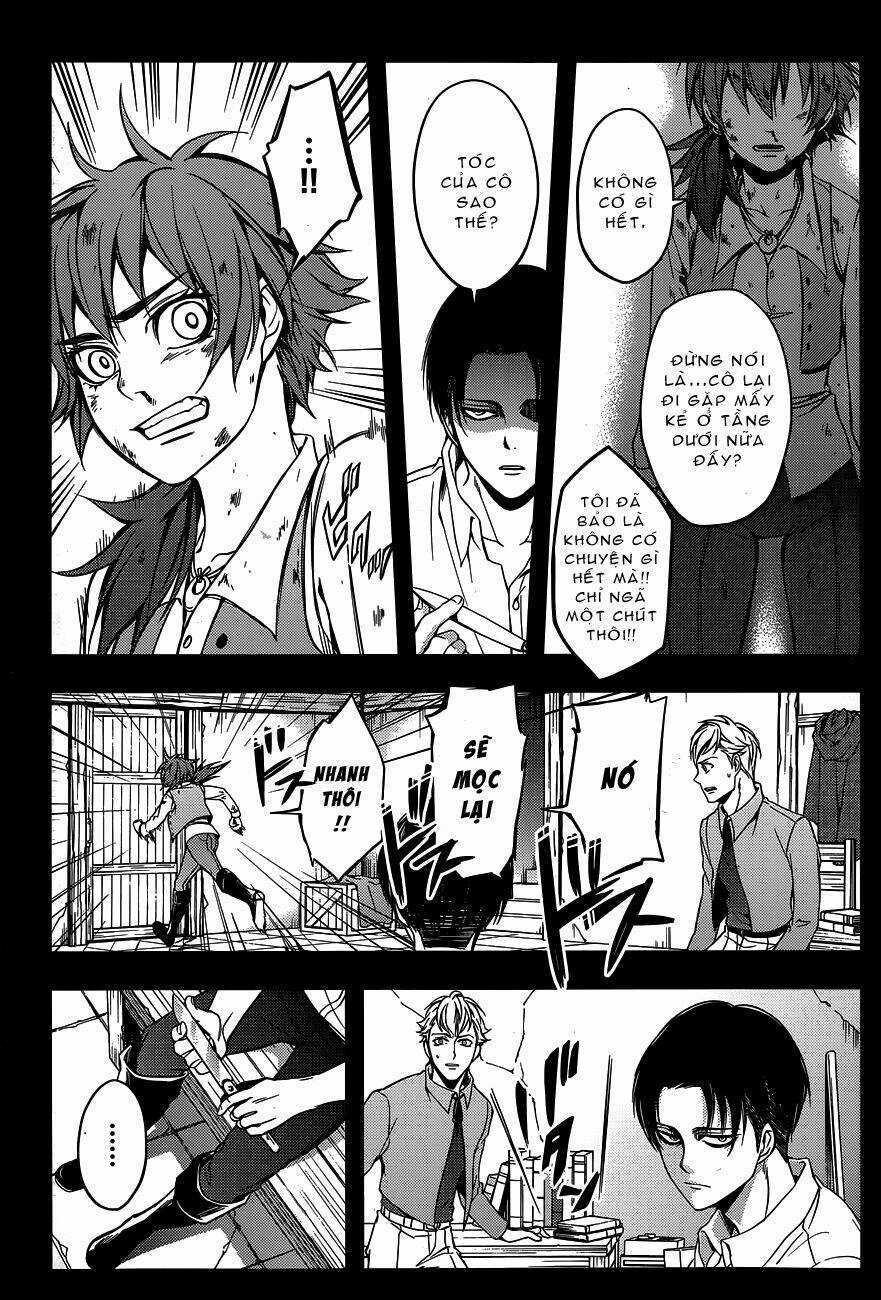 Gã Côn Đồ Thế Giới Ngầm Và Đội Trưởng Quân Trinh Sát Chapter 2 trang 27