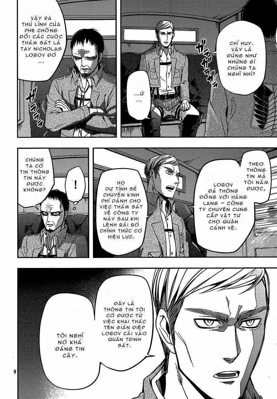 Gã Côn Đồ Thế Giới Ngầm Và Đội Trưởng Quân Trinh Sát Chapter 2 trang 9