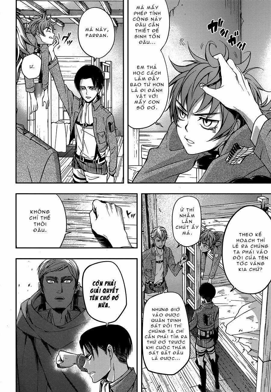 Gã Côn Đồ Thế Giới Ngầm Và Đội Trưởng Quân Trinh Sát Chapter 3 trang 13