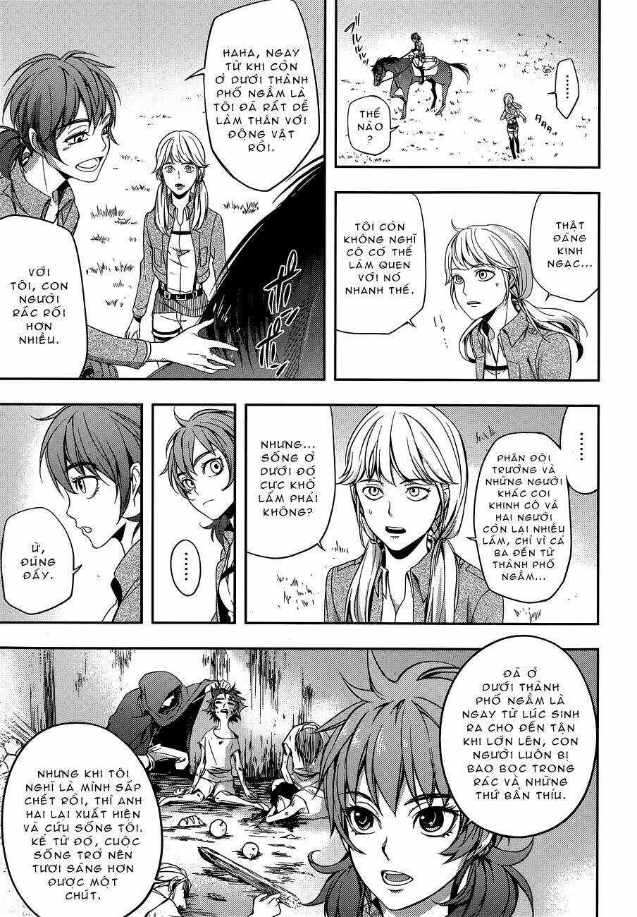 Gã Côn Đồ Thế Giới Ngầm Và Đội Trưởng Quân Trinh Sát Chapter 3 trang 18