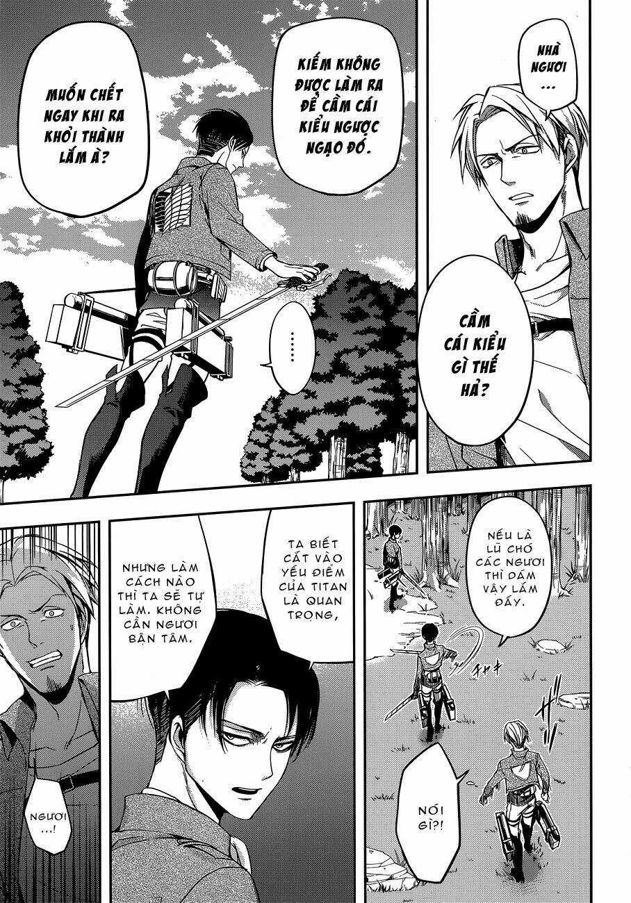 Gã Côn Đồ Thế Giới Ngầm Và Đội Trưởng Quân Trinh Sát Chapter 3 trang 22