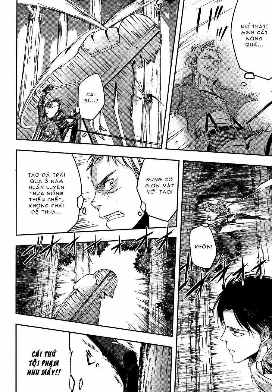 Gã Côn Đồ Thế Giới Ngầm Và Đội Trưởng Quân Trinh Sát Chapter 3 trang 25