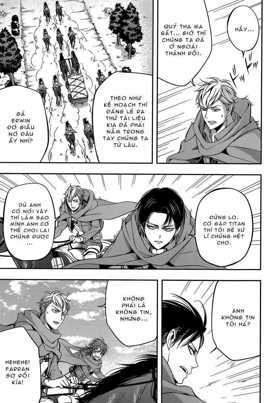 Gã Côn Đồ Thế Giới Ngầm Và Đội Trưởng Quân Trinh Sát Chapter 4 trang 13