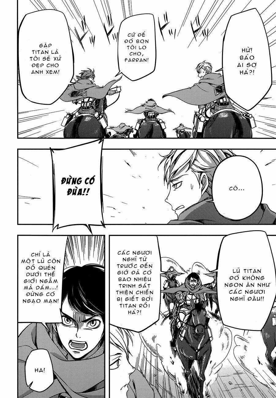 Gã Côn Đồ Thế Giới Ngầm Và Đội Trưởng Quân Trinh Sát Chapter 4 trang 14