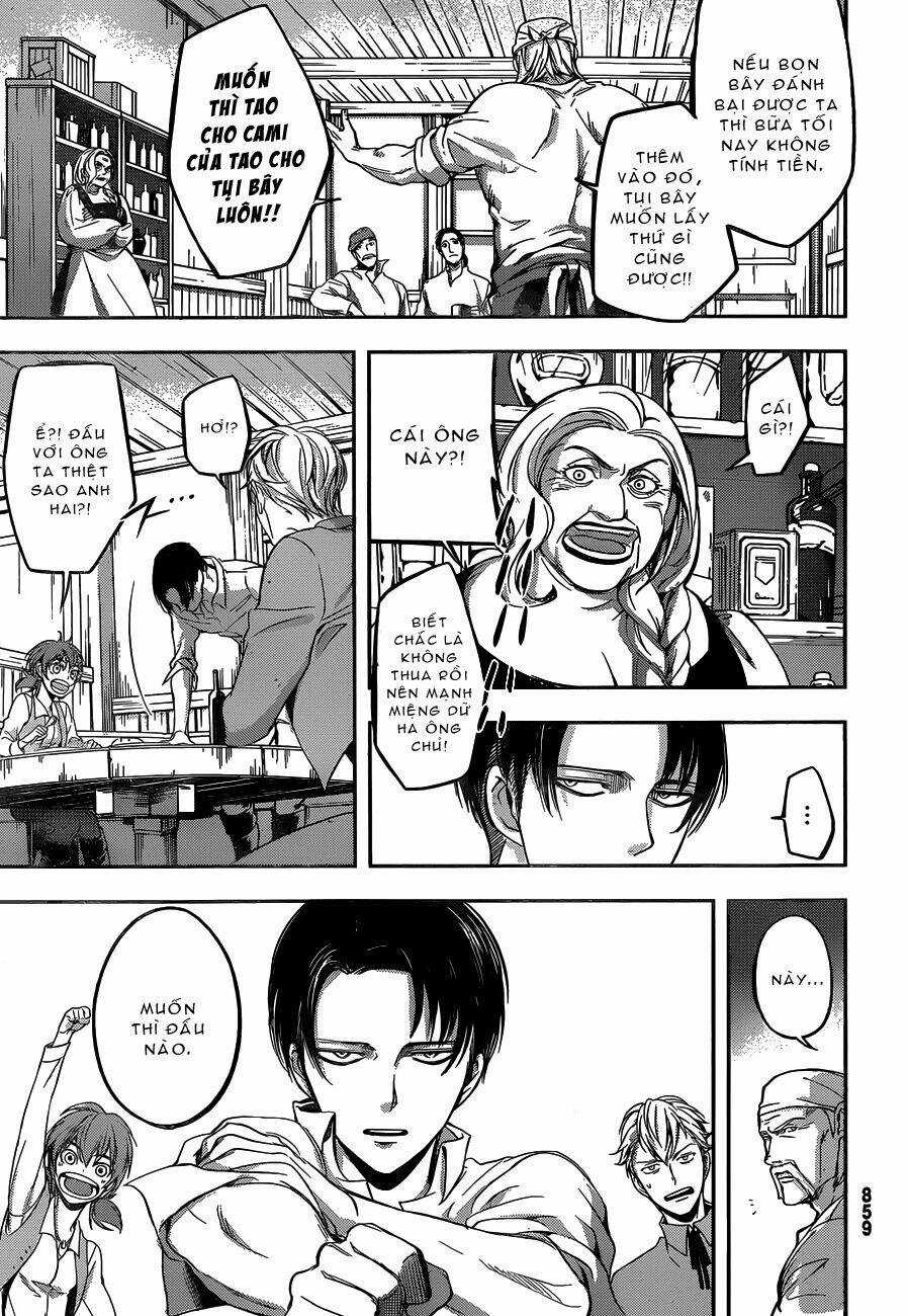 Gã Côn Đồ Thế Giới Ngầm Và Đội Trưởng Quân Trinh Sát Chapter 5.5 trang 2