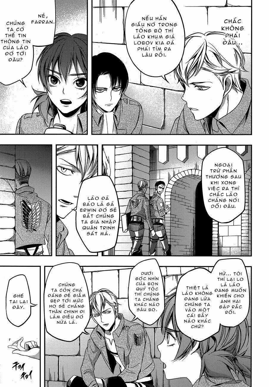 Gã Côn Đồ Thế Giới Ngầm Và Đội Trưởng Quân Trinh Sát Chapter 5 trang 12