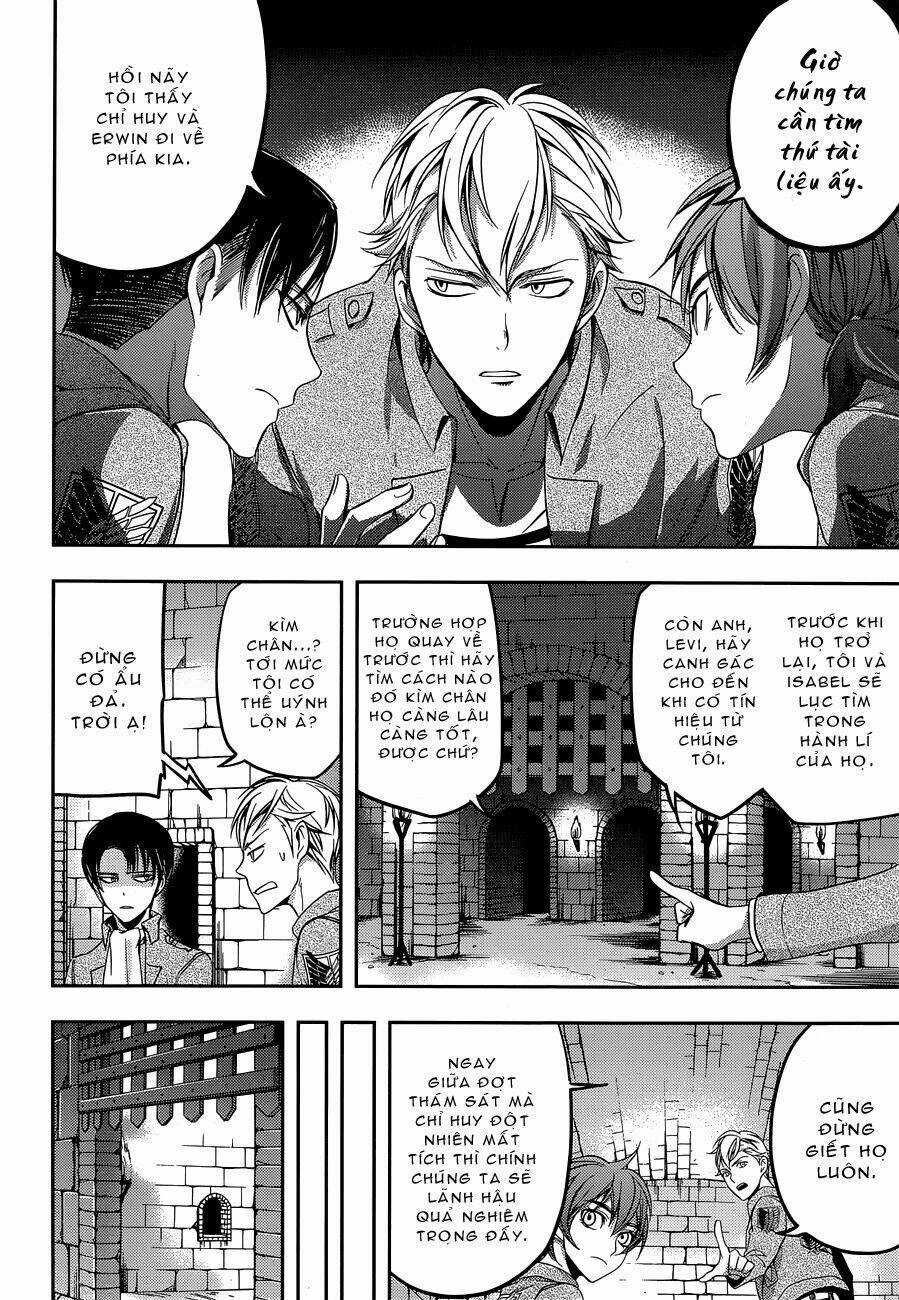 Gã Côn Đồ Thế Giới Ngầm Và Đội Trưởng Quân Trinh Sát Chapter 5 trang 13