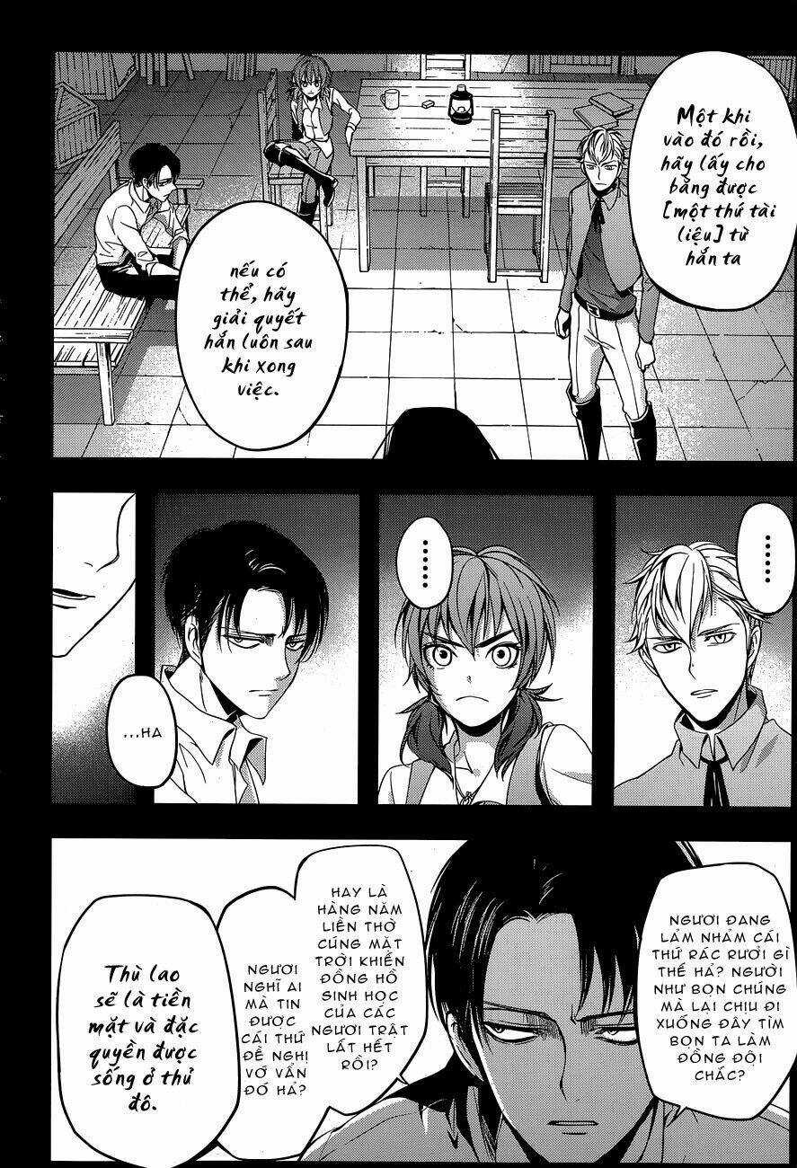 Gã Côn Đồ Thế Giới Ngầm Và Đội Trưởng Quân Trinh Sát Chapter 5 trang 15