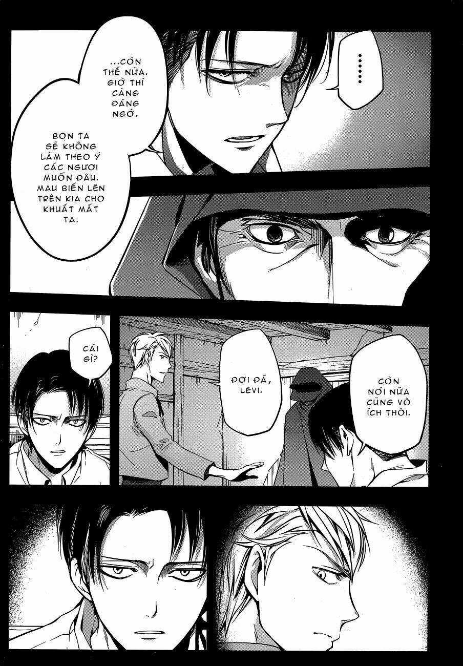 Gã Côn Đồ Thế Giới Ngầm Và Đội Trưởng Quân Trinh Sát Chapter 5 trang 16