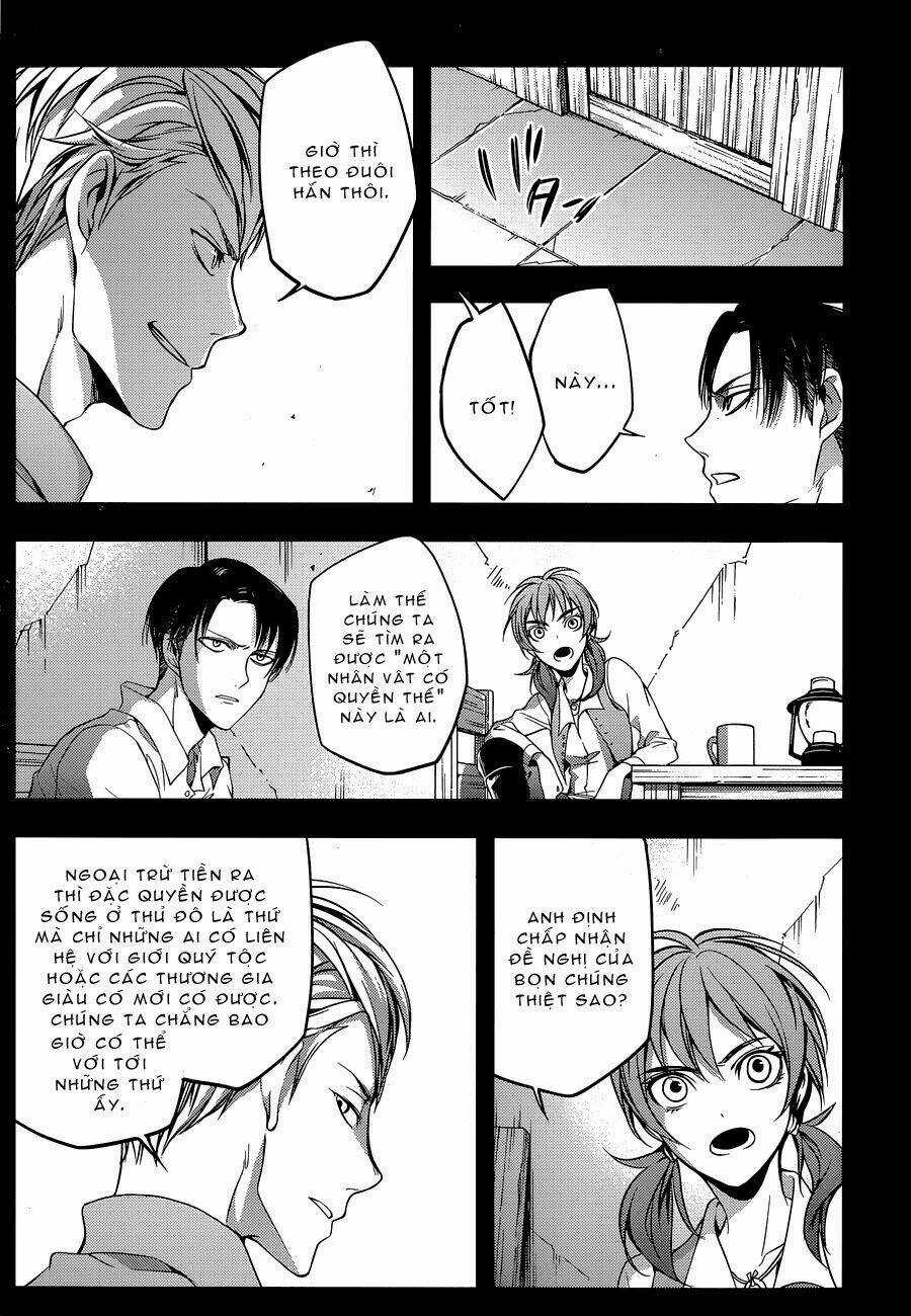 Gã Côn Đồ Thế Giới Ngầm Và Đội Trưởng Quân Trinh Sát Chapter 5 trang 18