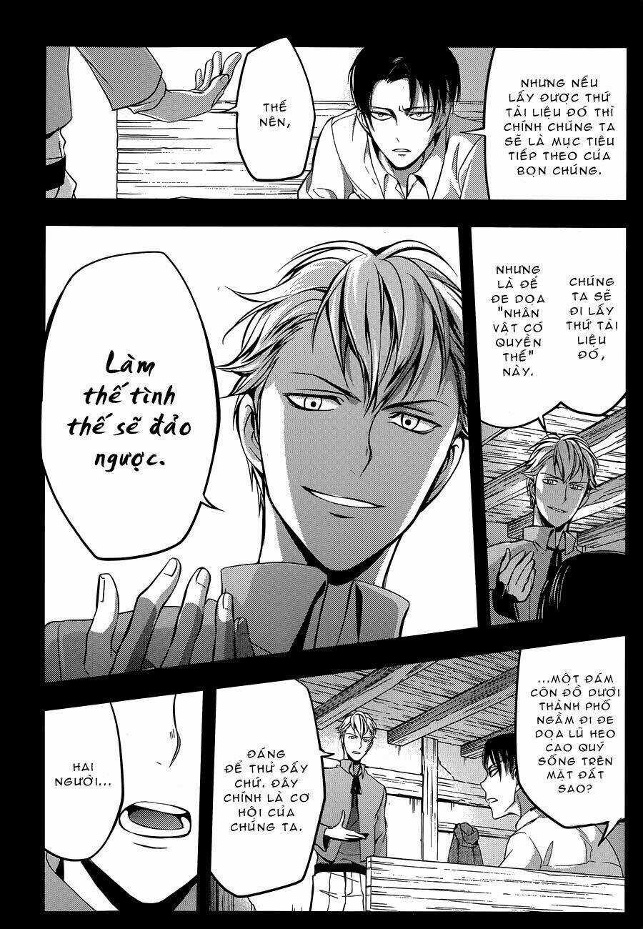 Gã Côn Đồ Thế Giới Ngầm Và Đội Trưởng Quân Trinh Sát Chapter 5 trang 19