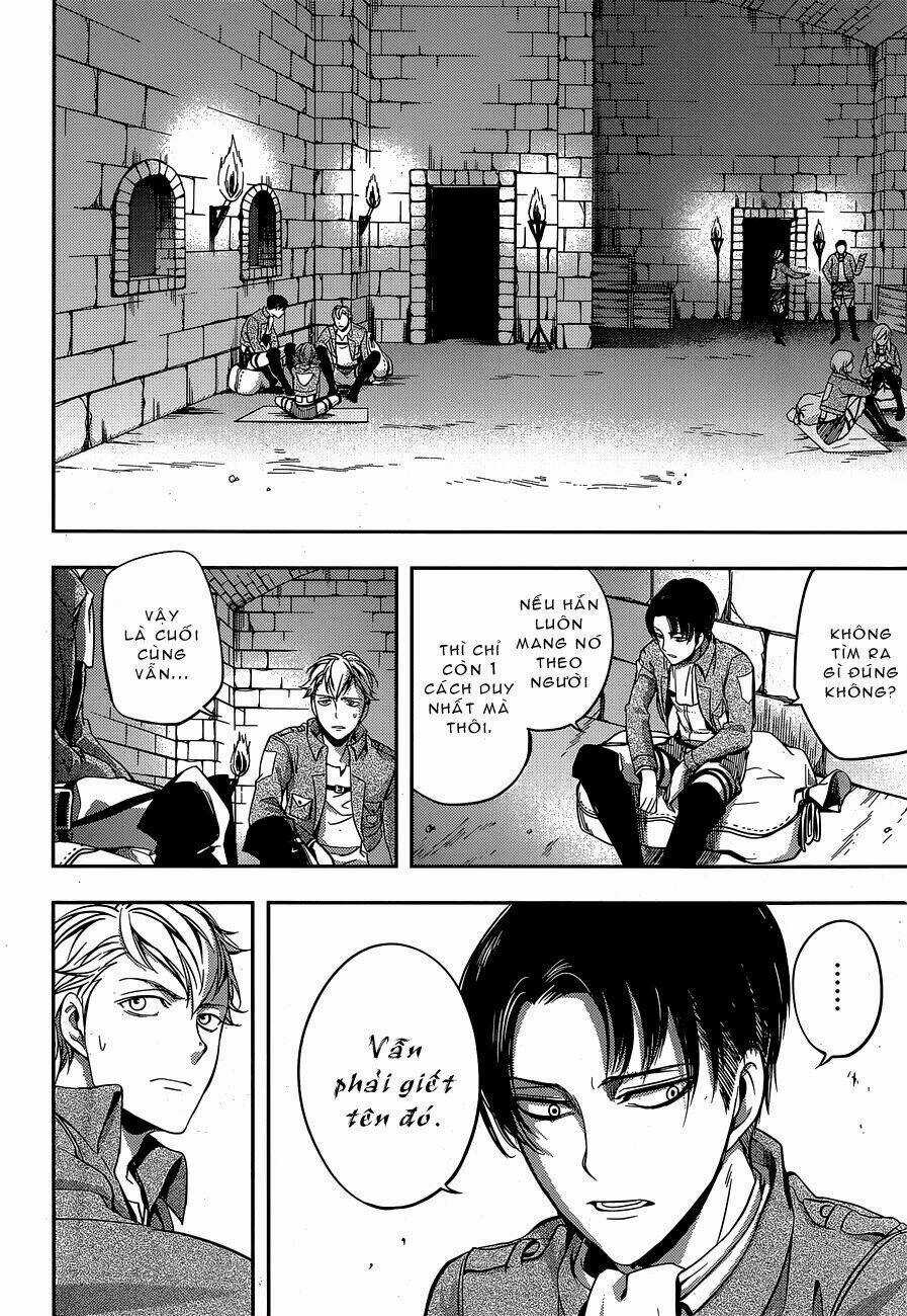 Gã Côn Đồ Thế Giới Ngầm Và Đội Trưởng Quân Trinh Sát Chapter 5 trang 27