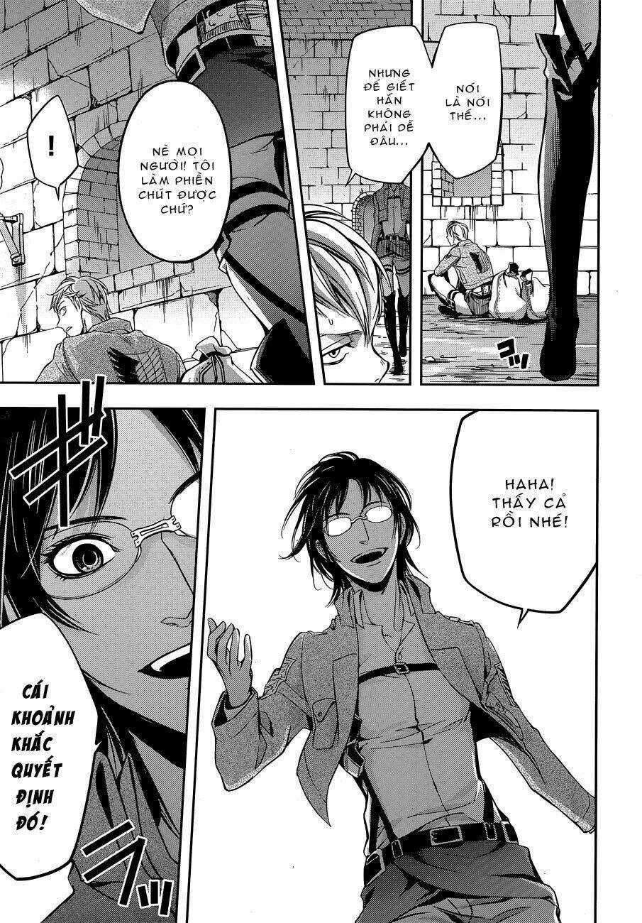 Gã Côn Đồ Thế Giới Ngầm Và Đội Trưởng Quân Trinh Sát Chapter 5 trang 28