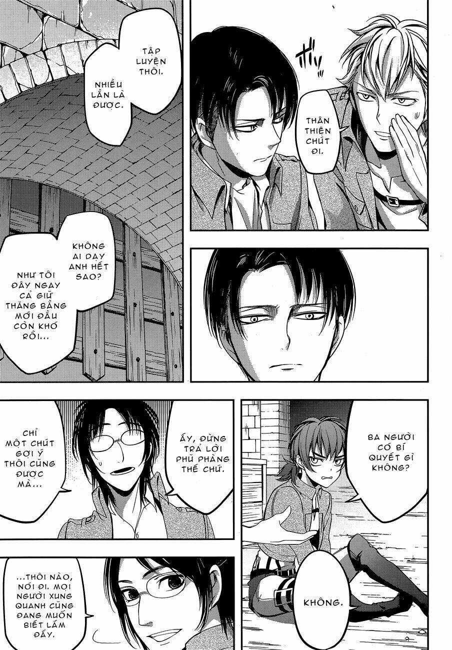 Gã Côn Đồ Thế Giới Ngầm Và Đội Trưởng Quân Trinh Sát Chapter 5 trang 32