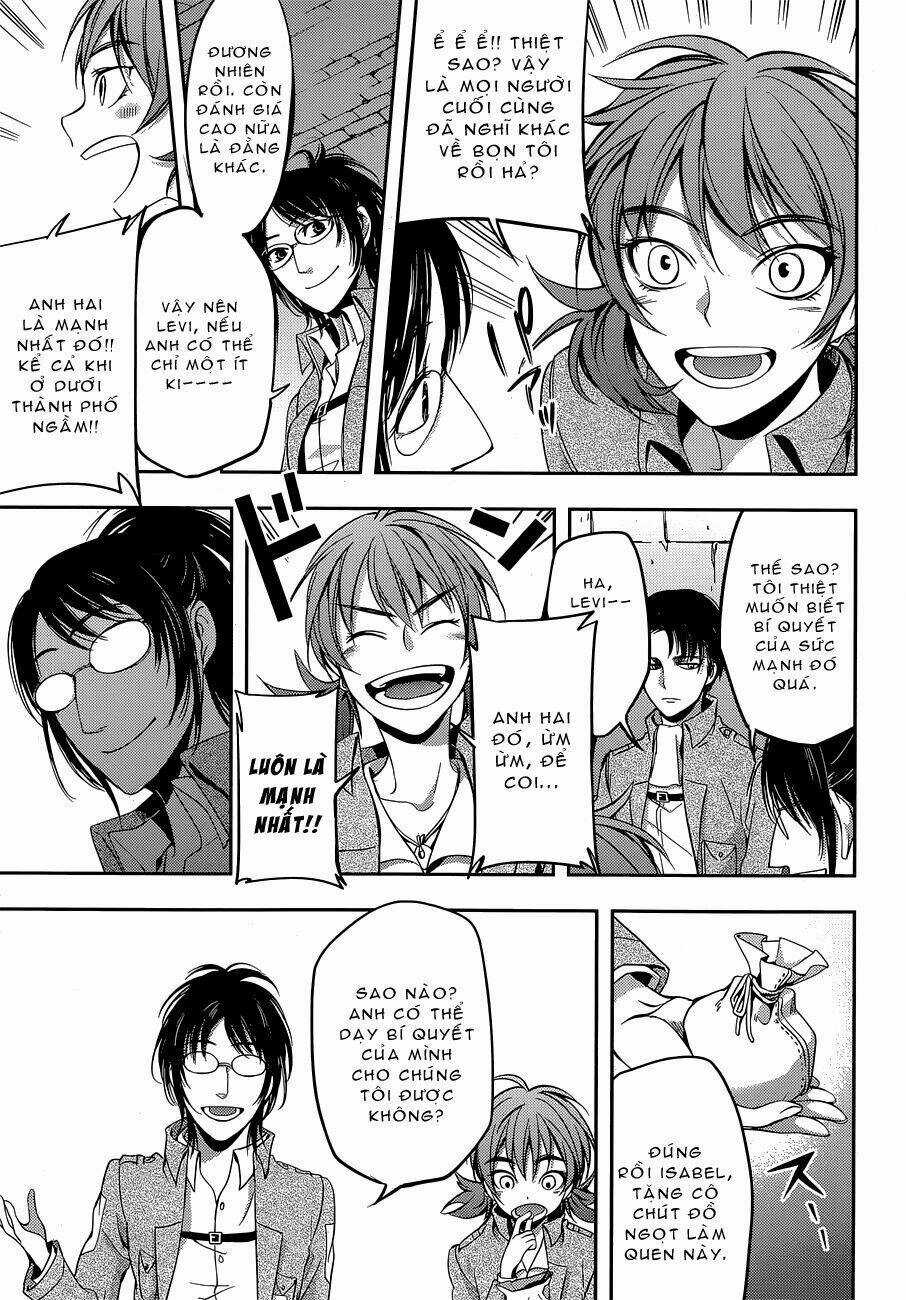 Gã Côn Đồ Thế Giới Ngầm Và Đội Trưởng Quân Trinh Sát Chapter 5 trang 34