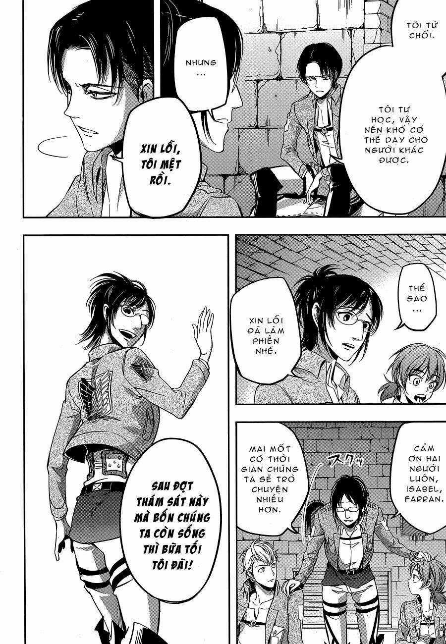 Gã Côn Đồ Thế Giới Ngầm Và Đội Trưởng Quân Trinh Sát Chapter 5 trang 35